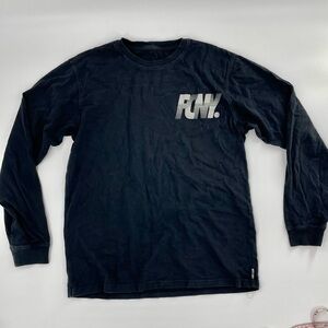 Flight club NYC FCNY graphic black minimal streetstyle long sleeve tshirt unisex